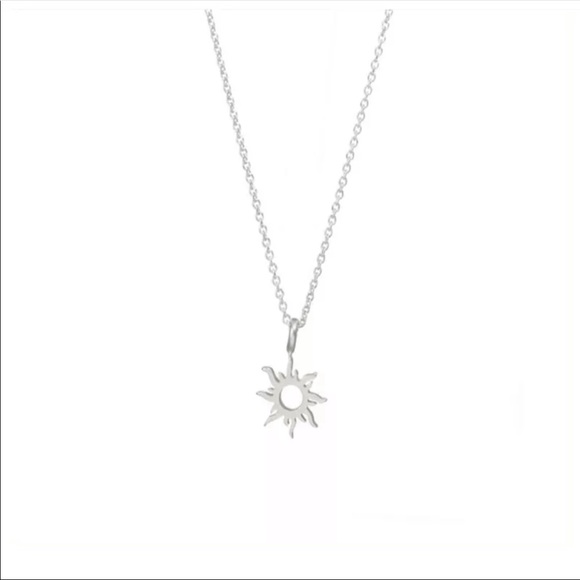 SILVER GOOD VIBES ONLY ♡ Gift Necklace - Picture 2 of 5